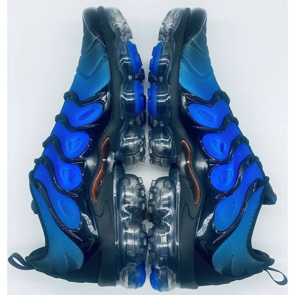 NEW Nike Air Vapormax Plus Black Blue Crimson KNICKS DO6679-001 Men's Size 11.5